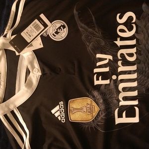 Adidas XL blk/white Fifa 2014 World Champ Ronaldo Soccer Jersey